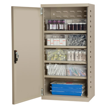 Imagen de Akro-mils ACS4P82 Akrodrawers 350 lb Masilla Revestido en polvo, Con textura Acero 18 ga No apilable Minigabinete seguro (Imagen principal del producto)