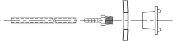 Imágen de Justrite Acero inoxidable Tubo (Imagen principal del producto)