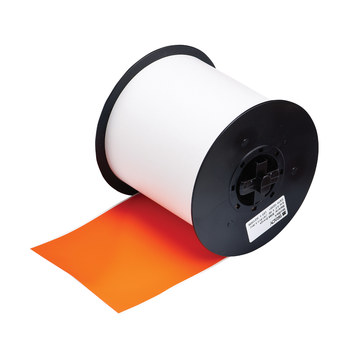 Imágen de Brady Naranja Interior/exterior Vinilo Transferencia térmica 113200 Rollo de etiquetas para impresora de transferencia térmica continua (Imagen principal del producto)