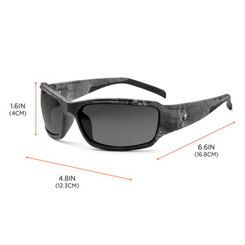 Ergodyne Skullerz THOR Universal Lentes de seguridad lente Humo - 720476-51330
