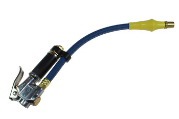 Imágen de Manómetro de inflado, 10-120 psi, manguera de 12", purgador, doble pie TGC130 de por de Coilhose (Imagen principal del producto)