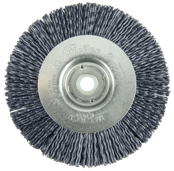 Weiler Bore-Rx 86165 Cepillo de rueda - Rizado redondo Nailon cerda