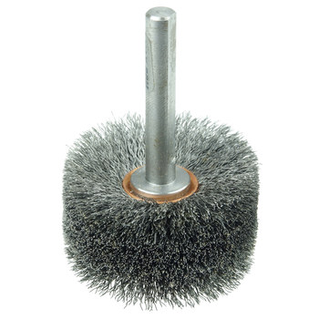 Weiler Bore-Rx 17216 Cepillo de rueda - Rizado Acero cerda