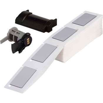 Imágen de Brady Plateado Poliéster Transferencia térmica M6-173-593-SL Etiquetas para impresora con panel en relieve (Imagen principal del producto)