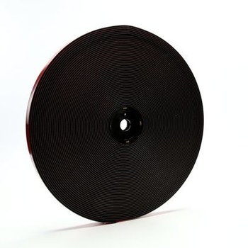 3M Dual Lock SJ3871 Negro Sujetador recerrable - Gancho tipo hongo con 400 vástagos/in² Recuento de tallos - 1 pulg. Anchura x 45 yd Longitud - Adhesivo Adhesiva - 18797