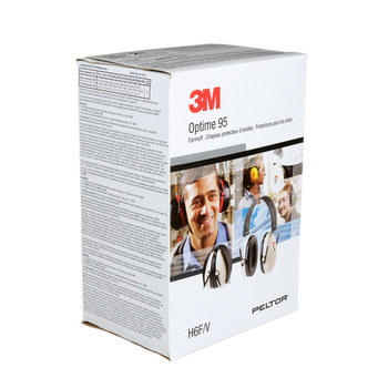 3M Peltor Optime H6F/V Orejeras de protección 08063 - 21 dB - Negro/Tostado