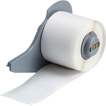 Imágen de Brady M710 Blanco, transparente Vinilo Transferencia térmica M7-109-417 Etiquetas autolaminables para cables y alambres (Imagen principal del producto)