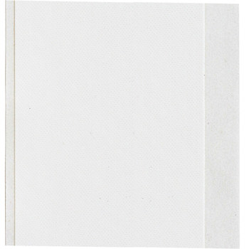 Brady M5C-1500-499 Etiquetas adhesivas multiuso agresivas - 1.5 pulg. x 16 pies - Nailon - Negro sobre blanco - B-499