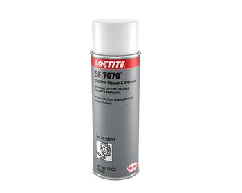 Loctite SF 7070 Solvente - Rociar 15 oz Lata de aerosol - Anteriormente conocido como Loctite Limpiador y desengrasante sin ODC - 22355, IDH 231562