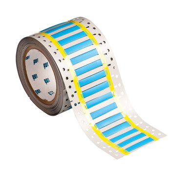 Imágen de Brady Permasleeve Azul Transferencia térmica 2HT-250-2-BL-S Manga para impresora de transferencia térmica troquelada (Imagen principal del producto)