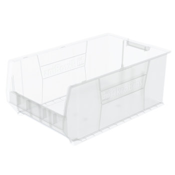 Imagen de Akro-mils Akrobin 300 lb Transparente Polímero de grado industrial Apilado Contenedor de almacenamiento (Imagen principal del producto)