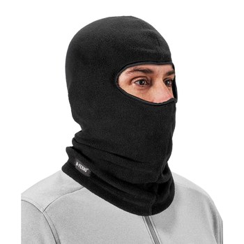 Ergodyne N-Ferno 6821 Negro Polar de poliéster Polar de poliéster Capucha de pasamontañas para clima frío - 720476-16821