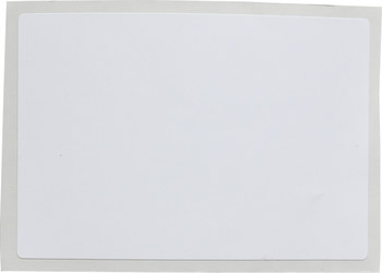 Brady BradyJet J20-261-2595 Rollo de etiquetas imprimibles de inyección de tinta - 2.95 pulg. x 4.33 pulg. - Vinilo - Blanco - B-2595
