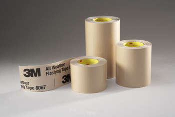 3M 8067 Tan Flashing Tape - 3 in Width x 75 ft Length - 9.9 mil Thick - 64150