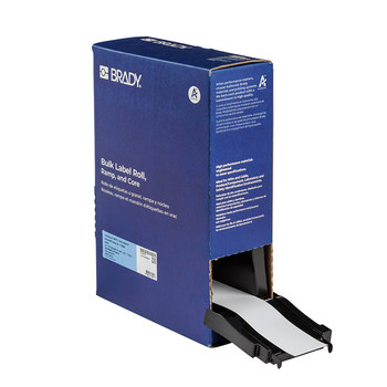 Imágen de Brady M710 Amarillo Exterior Poliéster Transferencia térmica BM7C-1000-509-YL Cinta de etiquetas magnéticas (Imagen principal del producto)