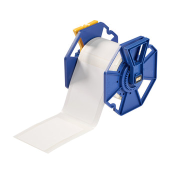Imágen de Brady Blanco Poliéster JPSL-261-2569 Rollo de etiquetas para impresora de transferencia térmica troquelado (Imagen principal del producto)