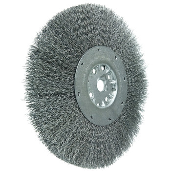 Weiler 01518 Cepillo de rueda - Rizado Acero cerda