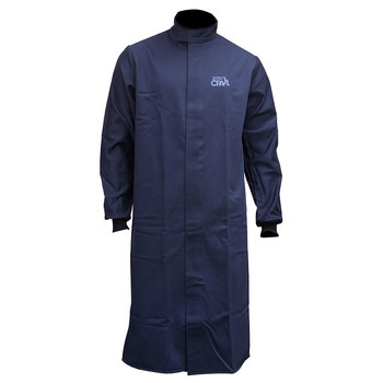 Imágen de Chicago Protective Apparel Gris Grande Indura Ultrasoft Abrigo de protección contra relámpago de arco eléctrico (Imagen principal del producto)