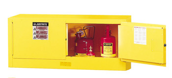 Imágen de Justrite Sure-Grip EX 12 gal Amarillo Gabinete de almacenamiento de material peligroso (Imagen principal del producto)