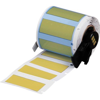 Imágen de Brady PermaSleeve Amarillo Transferencia térmica M6-375-175-345-YL Etiquetas termorretráctiles para cables y alambres (Imagen principal del producto)