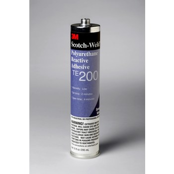3M Scotch-Weld TE200 Blanco Adhesivo de poliuretano - Sólido 0.1 gal Cartucho - 25164