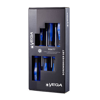 Vega Tools Torx a prueba de manipulaciones R06TT Juego de destornillador - Acero S2 Modificado - 00648