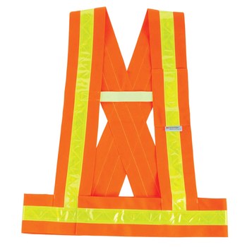 Imágen de Ergodyne GloWear Type 0 Naranja Mediano/Grande Poliéster Oxford Sólido Banda de alta visibilidad (Imagen principal del producto)