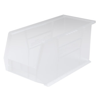 Imagen de Akro-mils Akrobin 60 lb Transparente Polímero de grado industrial Colgado/Apilado Contenedor de almacenamiento (Imagen principal del producto)