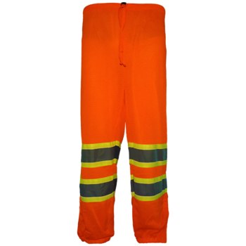 Imágen de Global Glove Frogwear GLO-4P Naranja fluorescente Grande/XG Poliéster Pantalones de alta visibilidad (Imagen principal del producto)