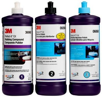 3M Perfect-It 06068 Cera de máquina - Líquido 1 qt Botella