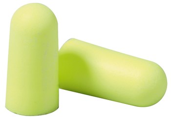 Imágen de 3M E-A-Rsoft Yellow Neons 312-1250 Amarillo Mediano Espuma Desechable Bala Tapones para los oídos (Imagen principal del producto)