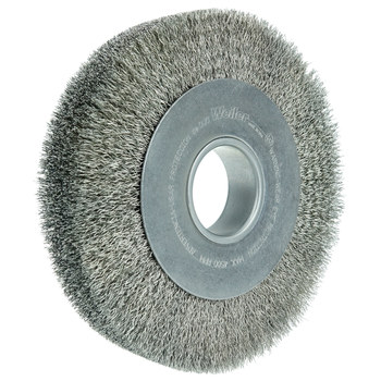 Weiler 03590 Cepillo de rueda - Rizado Acero inoxidable cerda
