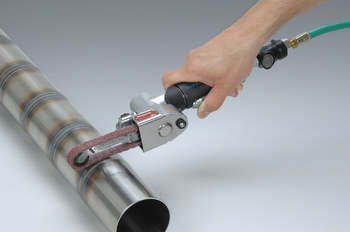 Dynabrade Mini Dynafile II Herramienta abrasiva con cinturón - entrada NPT de 1/4 pulgada - 0.4 hp - 15003