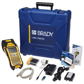Brady 176725 Kit de impresora portátil de etiquetas y escáner de códigos de barras