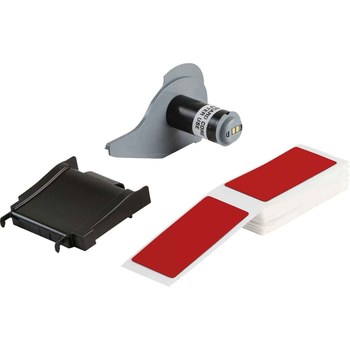 Imágen de Brady M710 Rojo Poliéster Transferencia térmica M7-191-593-RD Etiquetas para impresora con panel en relieve (Imagen principal del producto)