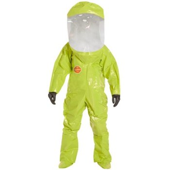 DuPont Tychem 10000 Traje de entrenamiento encapsulado TK586SLYXL000100 - tamaño XL - Tychem 10000 - Amarillo lima