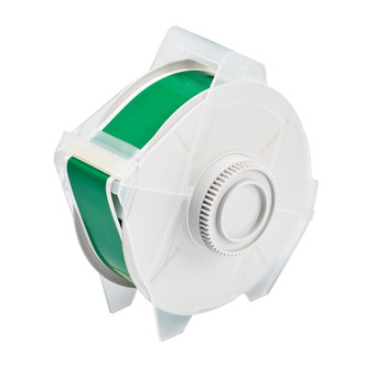 Imágen de Brady Verde Interior/exterior Poliéster Transferencia térmica 76641 Rollo de etiquetas para impresora de transferencia térmica continua (Imagen principal del producto)