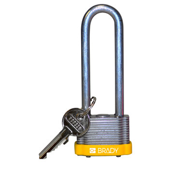 Imágen de Brady - 123247 Candado de seguridad con llave (Imagen principal del producto)