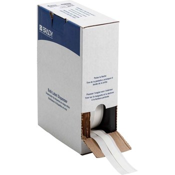 Imágen de Brady PermaSleeve Blanco Poliolefina termorretráctil Transferencia térmica BMC-7 Cinta termorretráctil para cables y alambres (Imagen principal del producto)