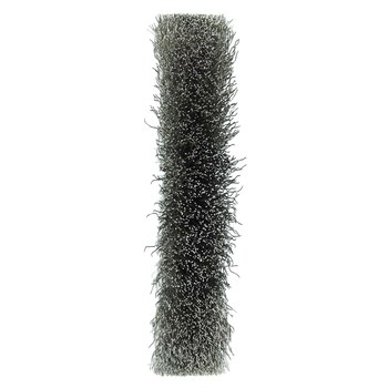Weiler 01508 Cepillo de rueda - Rizado Acero inoxidable cerda