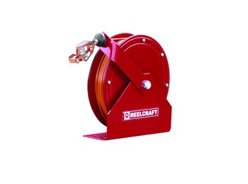 Imagen de Reelcraft Industries GA3100 N G Series 100 pies Rojo Acero Carretes de puesta a tierra de descarga estática (Imagen principal del producto)