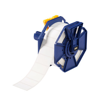 Imágen de Brady Blanco Poliéster J-137-2475 Rollo de etiquetas para impresora de transferencia térmica troquelado (Imagen principal del producto)