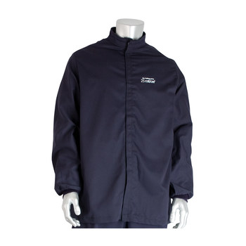PIP 9100-21721 Chaqueta de protección contra relámpago de arco eléctrico 9100-21721/5XL - tamaño 5XG - 25 cal/cm² - Azul - 35842