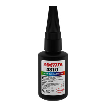 Loctite Flash Cure 4310 Adhesivo de cianoacrilato Transparente Líquido 1 oz Botella - 00001