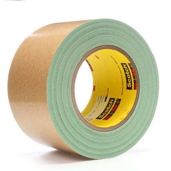 3M 500 Verde Cinta removedora de impacto - 3 pulg. Anchura x 10 yd Longitud - 36 mil Espesor - Un solo lado Adhesiva - 24359