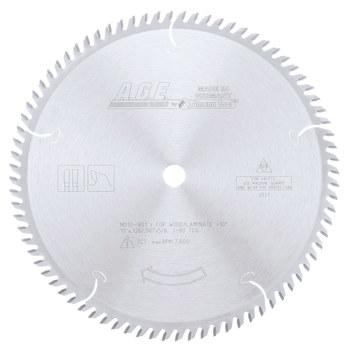 Imágen de Hojas de sierra circular A.G.E MD10-801 de Con la punta de carburo por 10 pulg., 5/8 pulg. de Amana (Imagen principal del producto)