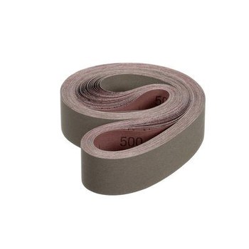 3M Banda de lija 66825 - 2 pulg. x 48 pulg. - Óxido de aluminio - 50 - Súper fino