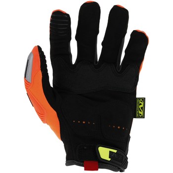 Mechanix Wear Hi-Viz M-Pact Naranja fluorescente Mediano TPR Guantes de trabajo - 781513-62287