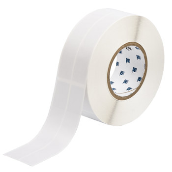 Imágen de Brady Transparente/Blanco Autoextinguible, Autolaminados Vinilo Transferencia térmica THT-81-427-1 Rollo de etiquetas para impresora de transferencia térmica troquelado (Imagen principal del producto)