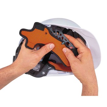 Ergodyne Skullerz 8984 Naranja Banda transpirable para casco/gorra antigolpes - 720476-60194